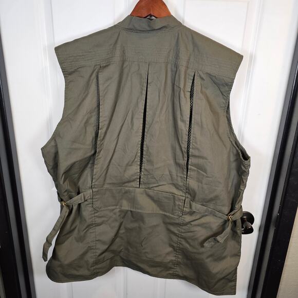 ROTHCO Concealed Carry Vest Tactical Olive Green Multi-Pocket XL Cargo Vest NEW - Picture 3 of 8
